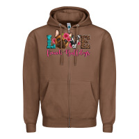Chestnut love french bulldogs Zipper Hoodie - Artiststas