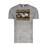 Cloud Rock leopard cowhide pattern background Vintage Tee - Jasminsmagicworld