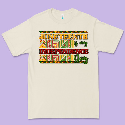 Juneteenth Is My Independence Day Premium Tee Designed By Nancycooperartshop