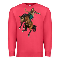 Cardinal western horse rodeo Premium Sweatshirt - BarkalooDesign