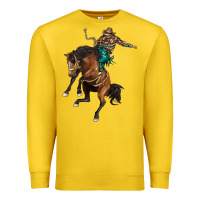 Lemon western horse rodeo Premium Sweatshirt - BarkalooDesign