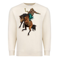 Sandshell western horse rodeo Premium Sweatshirt - BarkalooDesign