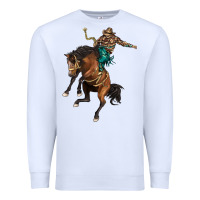 White western horse rodeo Premium Sweatshirt - BarkalooDesign