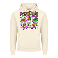 Vintage Artic parading with my gnomies Vintage Hoodie - OliviaCreatesArt