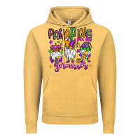 Vintage Mustard parading with my gnomies Vintage Hoodie - OliviaCreatesArt