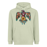 Matcha pinky western sunflower thunderbird Heavyweight Hoodie - BarkalooDesign