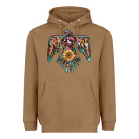 Toasted Coconut pinky western sunflower thunderbird Heavyweight Hoodie - BarkalooDesign