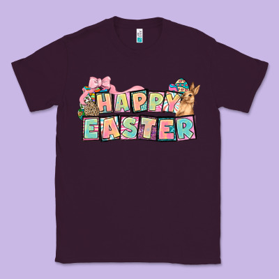 Happy Easter Plate Letters Easter Day Classic Tee Designed By Howdyjamesfarm