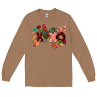 Toasted Coconut Rooster Valentine's Day xoxo Long Sleeve Tee - FaDigitalArtStudio