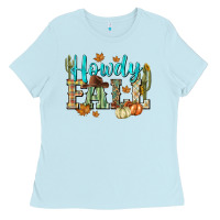Western Howdy Fall Ladies Tee | Teevron