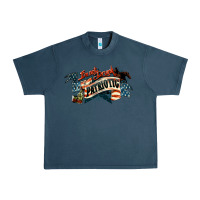 Midnight Navy I'm not drunk I'm patriotic 4th of july Urban Heavy Tee - HowdyJamesFarm