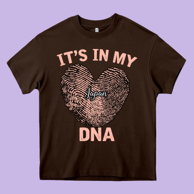 It S I My Japan Dna Heavy Core Tee Designed By Bettercallsaul