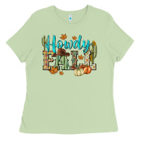 Western Howdy Fall Ladies Tee | Teevron