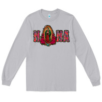 Moon Dust Nana Lady Of Guadalupe Long Sleeve Tee - Jasminsmagicworld