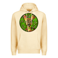 Pina Colada red brocket deer christmas Premium Hoodie - LillyAllenDesigns