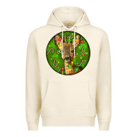 Tofu red brocket deer christmas Premium Hoodie - LillyAllenDesigns