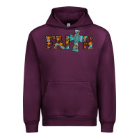 Mauve Wine faith thanksgiving cross Urban Hoodie - AdoDesignShop