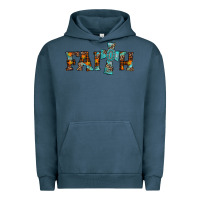 Pigment Midnight Navy faith thanksgiving cross Urban Hoodie - AdoDesignShop