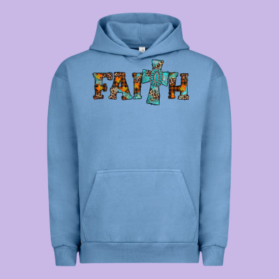 Faith Thanksgiving Cross Urban Hoodie Designed By Adodesignshop