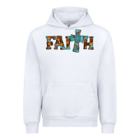 White faith thanksgiving cross Urban Hoodie - AdoDesignShop