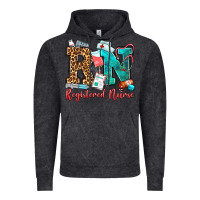 Vintage Black registered nurse Vintage Hoodie - OliviaCreatesArt