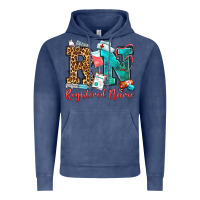 Vintage Denim registered nurse Vintage Hoodie - OliviaCreatesArt