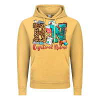 Vintage Mustard registered nurse Vintage Hoodie - OliviaCreatesArt
