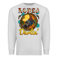 Dove Grey western rodeo darlin' sunset sunflowers weapon Premium Sweatshirt - BarkalooDesign