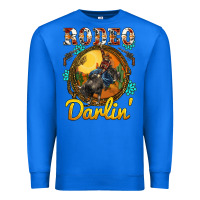 True Royal western rodeo darlin' sunset sunflowers weapon Premium Sweatshirt - BarkalooDesign