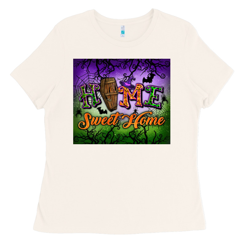 Home Sweet Home Ladies Tee by NancyCooperArtShop | Teevron