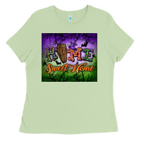 Matcha Home sweet home Ladies Tee - NancyCooperArtShop