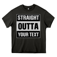 Asphalt Straight Outta Your Text Heavy Core Tee - Bettercallsaul