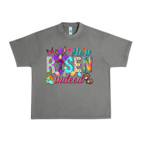 Tornado He is risen indeed Happy Easter Day Urban Heavy Tee - HowdyJamesFarm