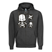 Charcoal Heather pochacco skeleton halloween shirt Zipper Hoodie - longCreatives