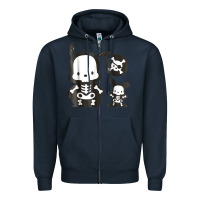 Pochacco Skeleton Halloween Shirt Zipper Hoodie | Teevron