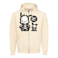 Sandshell pochacco skeleton halloween shirt Zipper Hoodie - longCreatives