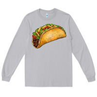 Moon Dust Taco Long Sleeve Tee - FaDigitalArtStudio