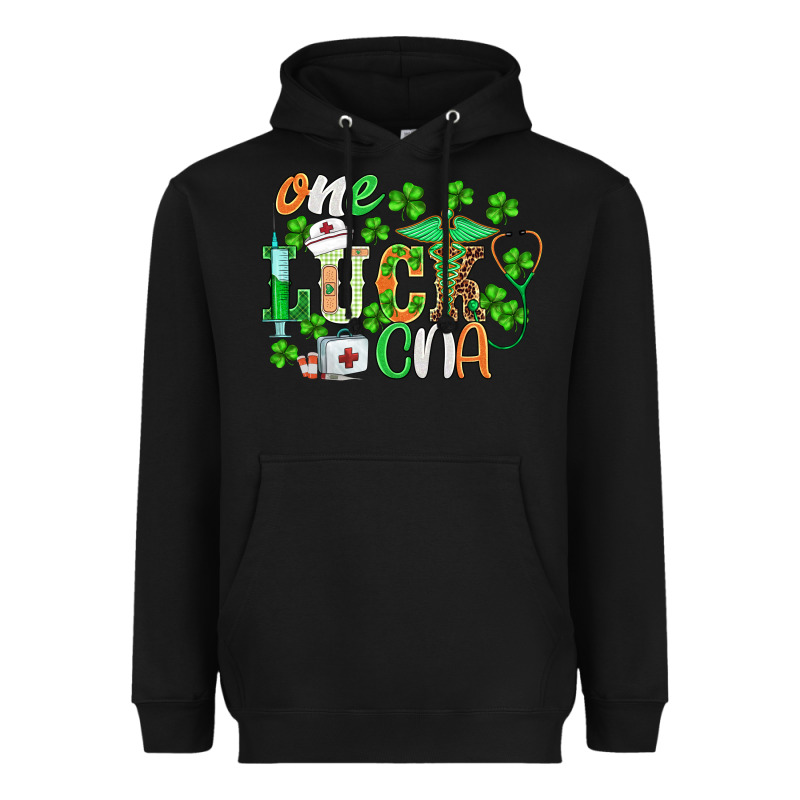 St.patricks One Lucky Cna  Nurse Heavyweight Hoodie by BarkalooDesign | Teevron