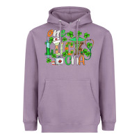 Lavender st.patricks one lucky cna  nurse Heavyweight Hoodie - BarkalooDesign