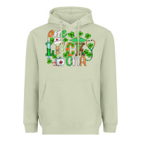 Matcha st.patricks one lucky cna  nurse Heavyweight Hoodie - BarkalooDesign