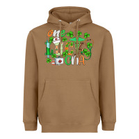 Toasted Coconut st.patricks one lucky cna  nurse Heavyweight Hoodie - BarkalooDesign