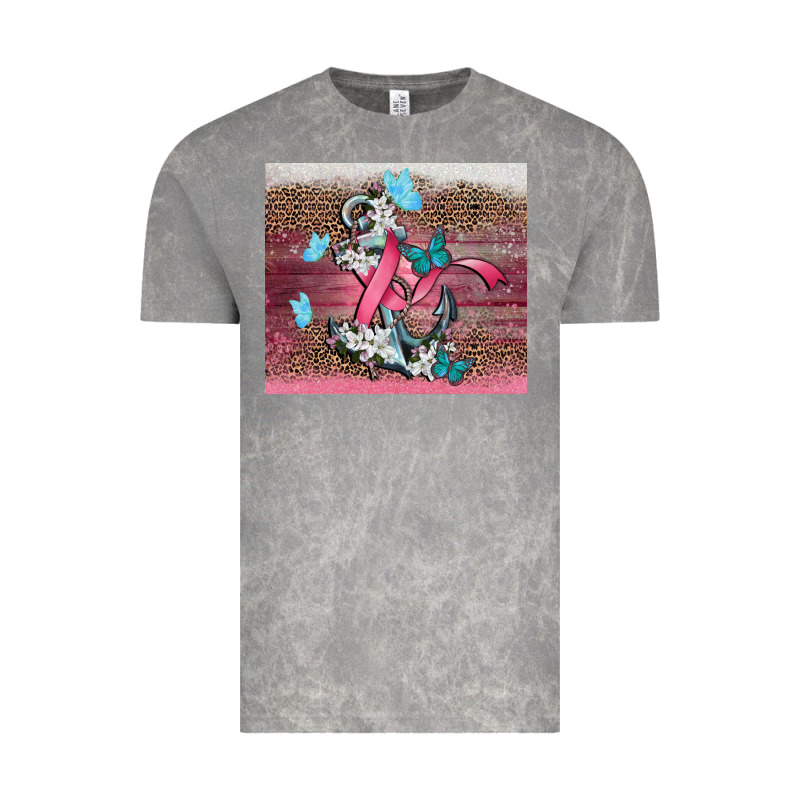 Cancer Awareness Anchor Vintage Tee by CowGirlArtShop | Teevron