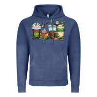 Vintage Denim lawyer coffee cups Vintage Hoodie - OliviaCreatesArt