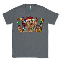 Charcoal Heather Cockapoo Christmas Joy Classic Tee - RanaPortraitStore