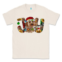Natural Cockapoo Christmas Joy Classic Tee - RanaPortraitStore
