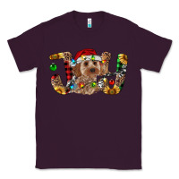Plum Cockapoo Christmas Joy Classic Tee - RanaPortraitStore