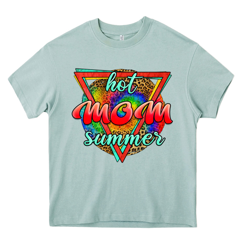 Hot Mom Summer Heavy Core Tee by JahusDesignShop | Teevron