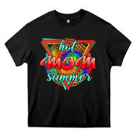 Black hot mom summer Heavy Core Tee - JahusDesignShop