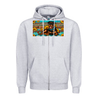 Heather Grey rottweiler with sunflowers license plate Zipper Hoodie - Artiststas