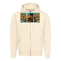 Sandshell rottweiler with sunflowers license plate Zipper Hoodie - Artiststas
